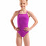 Arena Girls Solid Team Challenge Swimsuit - Very Fuchsia/Water
