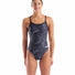 Arena Womens Fireflow Challenge Back Swimsuit - Black/Team Black