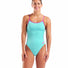 Arena Womens Lace Solid Swimsuit - Water/Very Fuchsia