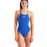 Arena Womens Solid Tie Back Swimsuit - Royal