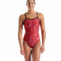 Arena Womens Fireflow Lightdrop Back Swimsuit - Black/Team Red