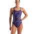 Arena Womens Fireflow Lightdrop Back Swimsuit - Navy/Team Red/White/Blue