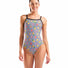 Arena Womens Fruits Lightdrop Back Swimsuit - White/Multi/Black