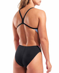 Arena Womens Gradient Challenge Back Swimsuit - Pink/Multi/Black | Allens Of Kingsbury