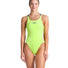 Arena Womens Solid Swim Tech Multi Back Swimsuit - Artic Lime/Future Dusk