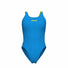 Arena Womens Solid Swim Tech Multi Back Swimsuit - Turquoise/Yellow