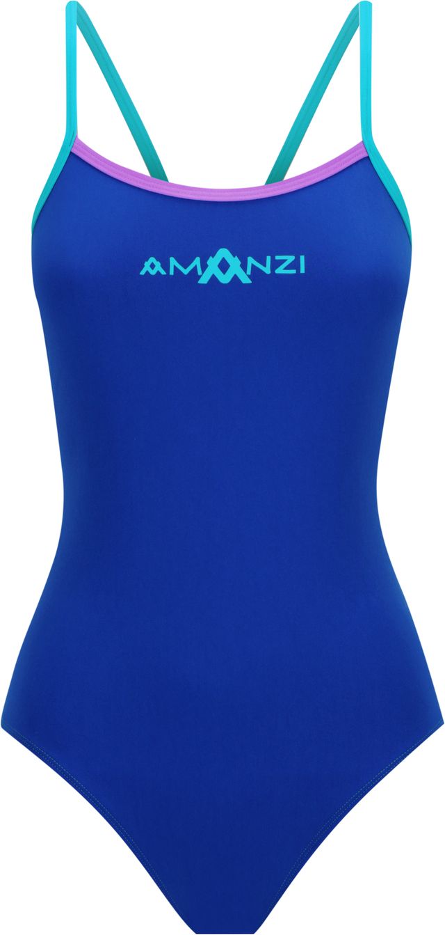 Amanzi Girls Baltix Proback One Piece Swimsuit - Blue/Purple