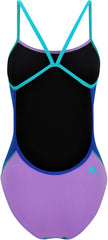 Amanzi Girls Baltix Proback One Piece Swimsuit - Blue/Purple