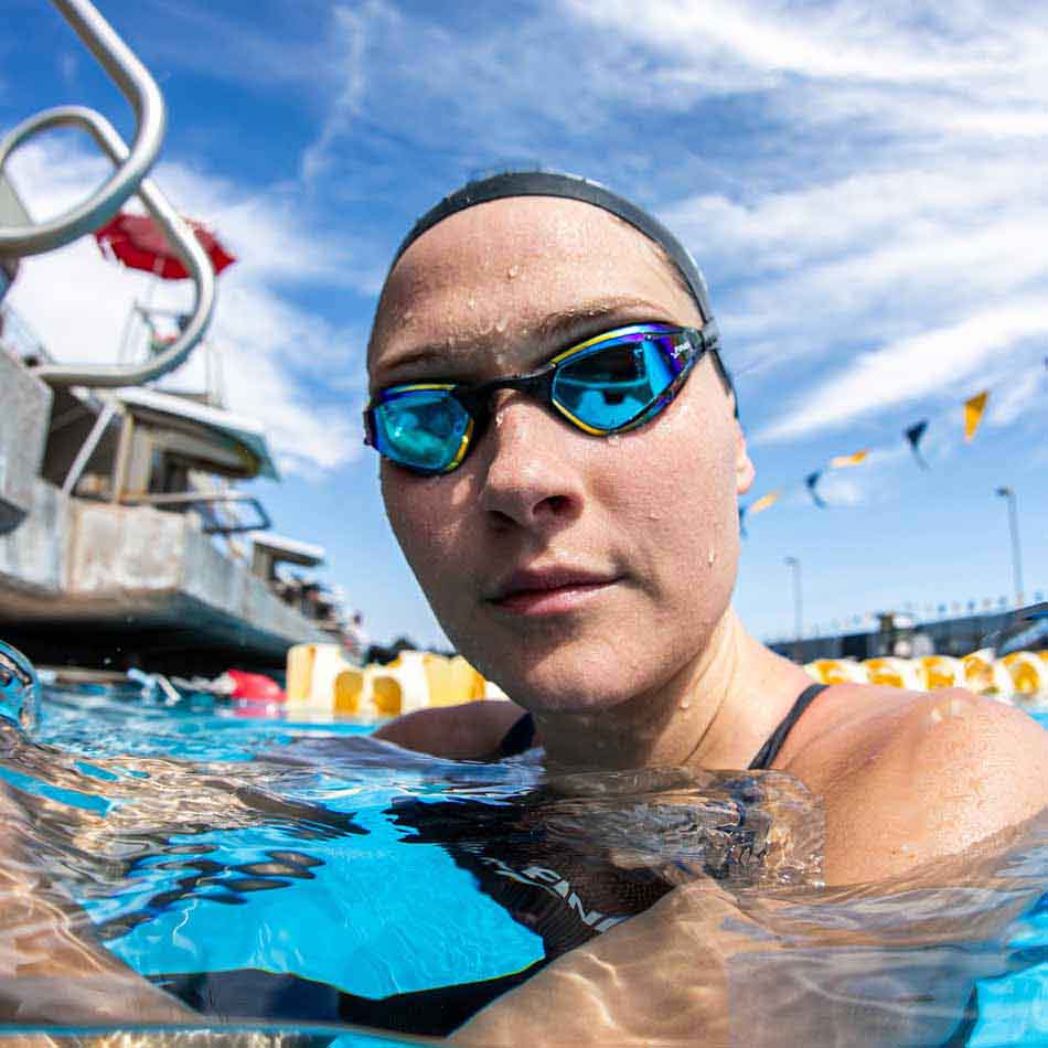 Finis Mach 1 Racing Goggle - Blue Cobalt | Allens Of Kingsbury
