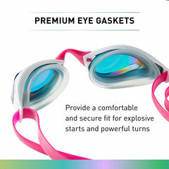 Finis Mach 1 Racing Goggle - Pink Opal | Allens Of Kingsbury