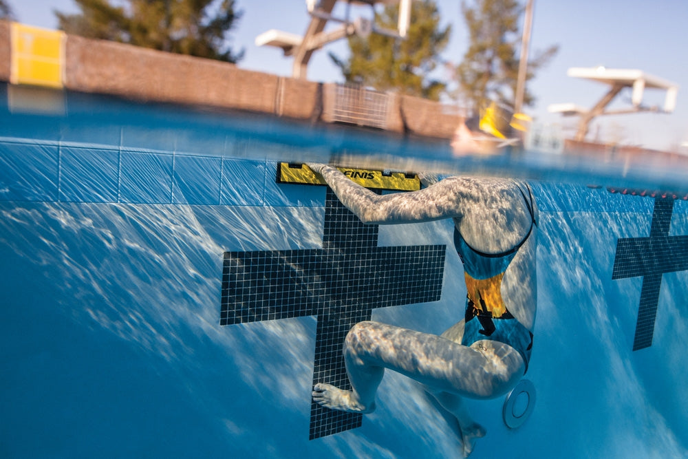 Finis Backstroke Wedge - Yellow | Allens Of Kingsbury