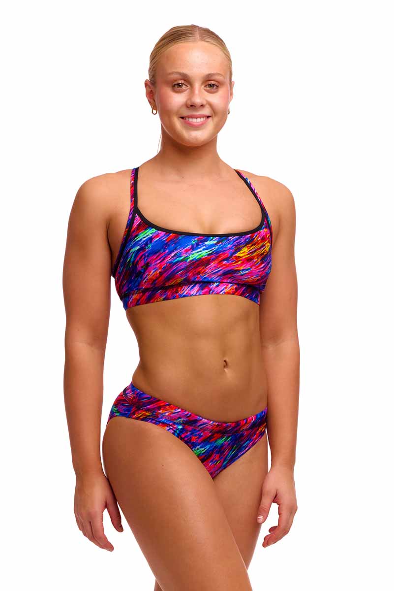 Funkita Ladies Big Bang Sports Top - Multi | Allens Of Kingsbury