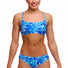Funkita Ladies Bloom Shakalaka Sports Top - Blue/White