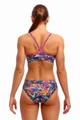 Funkita Ladies Lolly Leopard Sports Top - Multi | Allens Of Kingsbury