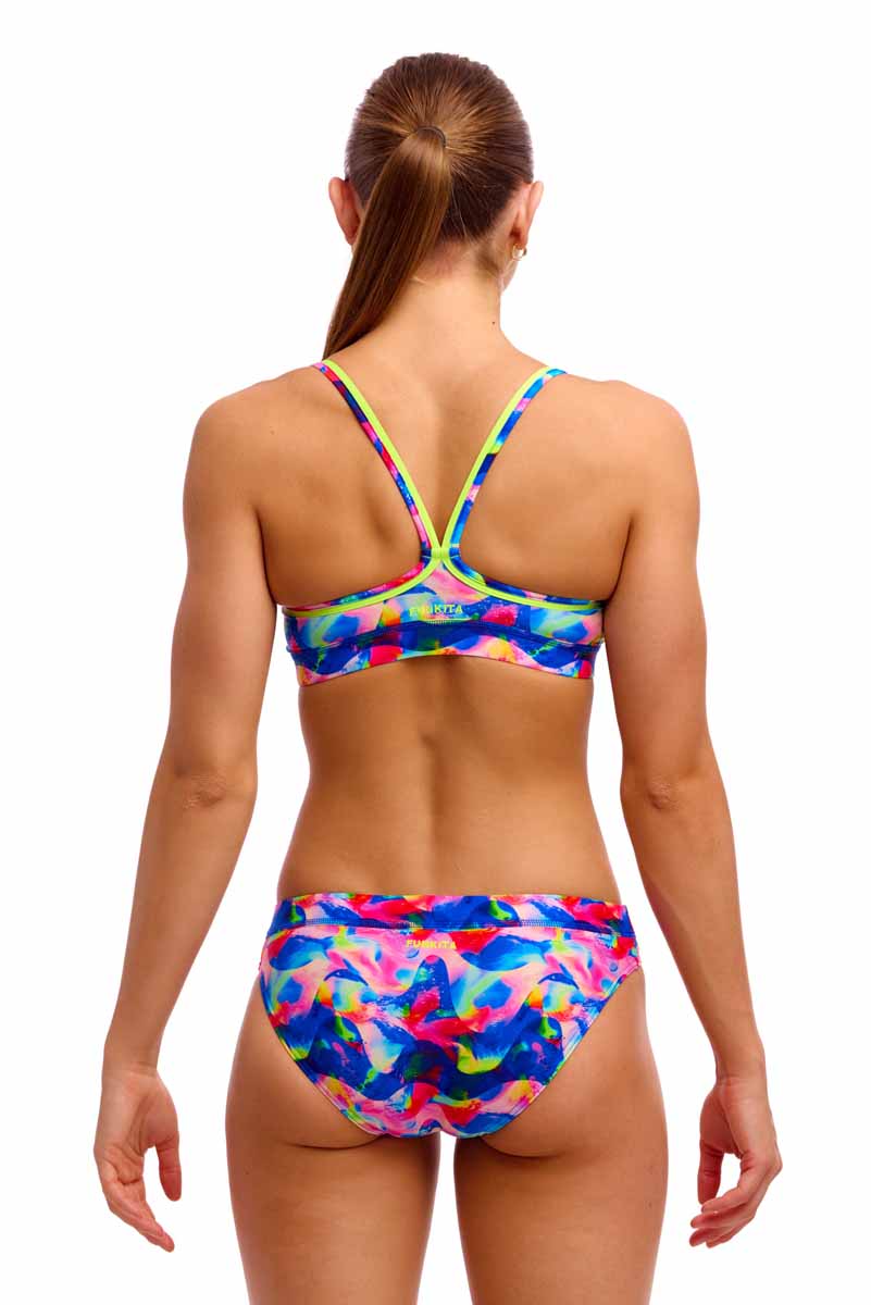 Funkita Ladies Wet Wave Sports Top - Multi | Allens Of Kingsbury