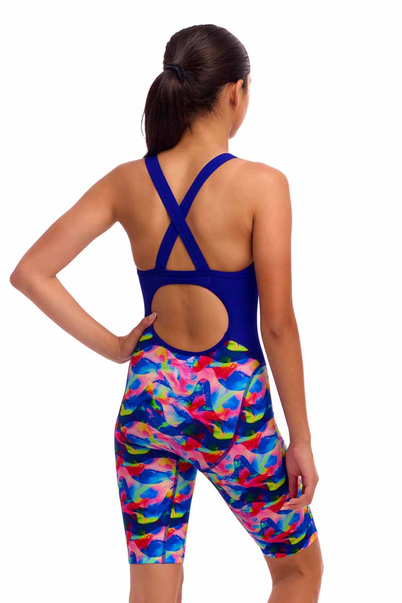 Funkita Girls Wet Wave Fast Training One Piece - Multi | Allens Of Kingsbury