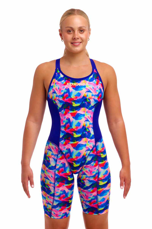 Funkita Ladies Wet Wave Fast Training One Piece - Multi | Allens Of Kingsbury 801