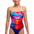 Funkita Girls Sunset Delight Tie Me Tight One Piece Swimsuit - Multi