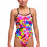 Funkita Girls Tag Her Single Strap One Piece Swimsuit - Multi