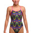 Funkita Girls Up Down Single Strap One Piece Swimsuit - Multi