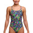 Funkita Ladies Bits Of Peace Diamond Back One Piece Swimsuit - Multi