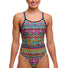 Funkita Ladies Packed Up Diamond Back One Piece Swimsuit - Multi