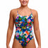 Funkita Ladies Palm Prism Diamond Back One Piece Swimsuit - Multi