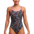 Funkita Ladies Copper Cluster Diamond Back Secure One Piece Swimsuit - Multi