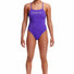 Funkita Ladies Crush Tie Me Tight One Piece Swimsuit - Purple