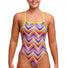 Funkita Ladies Down Up Tie Me Tight One Piece Swimsuit - Multi