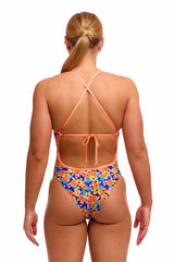 Funkita Ladies Killer Flowers Tie Me Tight One Piece Swimsuit - Multi | Allens Of Kingsbury