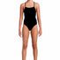 Funkita Ladies Still Black Strapped In One Piece Swimsuit - Black