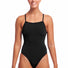 Funkita Ladies Still Black Tie Me Tight One Piece Swimsuit - Black