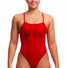 Funkita Ladies Still Red Single Strength One Piece Swimsuit - Red