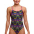 Funkita Ladies Up Down Diamond Back Secure One Piece Swimsuit - Multi