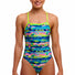 Funkita Ladies Forest Floor Tie Me Tight One Piece Swimsuit - Multi