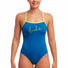 Funkita Ladies Glacier Glam Single Strap One Piece Swimsuit - Royal/Fluo Yellow