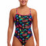 Funkita Ladies Lost Leaf Diamond Back One Piece Swimsuit - Multi