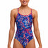 Funkita Ladies Mad Cat Diamond Back One Piece Swimsuit - Multi