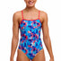 Funkita Ladies Messy Messy Messy Single Strap One Piece Swimsuit - Multi