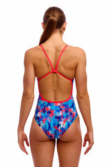Funkita Ladies Messy Messy Messy Single Strap One Piece Swimsuit - Multi | Allens Of Kingsbury