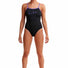 Funkita Ladies Night Mare Single Strap One Piece Swimsuit - Black/Purple