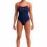Funkita Ladies Ocean Fire Single Strap One Piece Swimsuit - Navy/Red