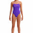Funkita Ladies Purple Punch Single Strap One Piece Swimsuit - Purple/Pink