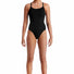 Funkita Ladies Still Black Diamond Back One Piece Swimsuit - Black
