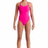 Funkita Ladies Still Pink Diamond Back One Piece Swimsuit - Pink