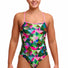Funkita Ladies Sub Lime Single Strap One Piece Swimsuit - Multi
