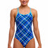 Funkita Ladies Under Over Diamond Back One Piece Swimsuit - Multi
