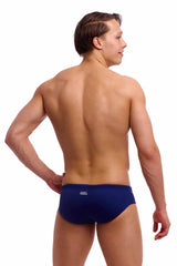 Funky Trunks Mens Still Ocean Classic Brief - Navy | Allens Of Kingsbury