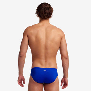 Funky Trunks Mens Still Speed Classic Brief - Royal | Allens Of Kingsbury